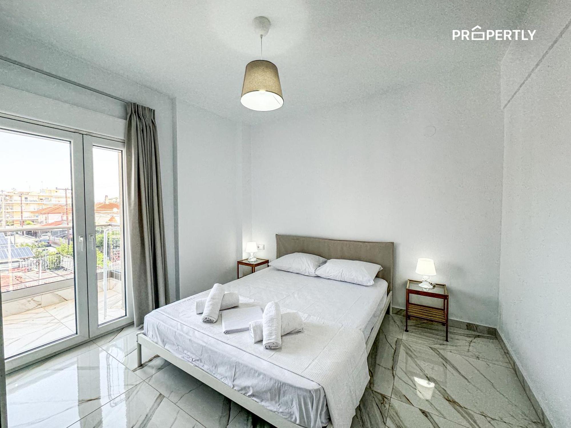 Ferienwohnung Ocean Pearl #2 Nea Kallikrateia Exterior foto