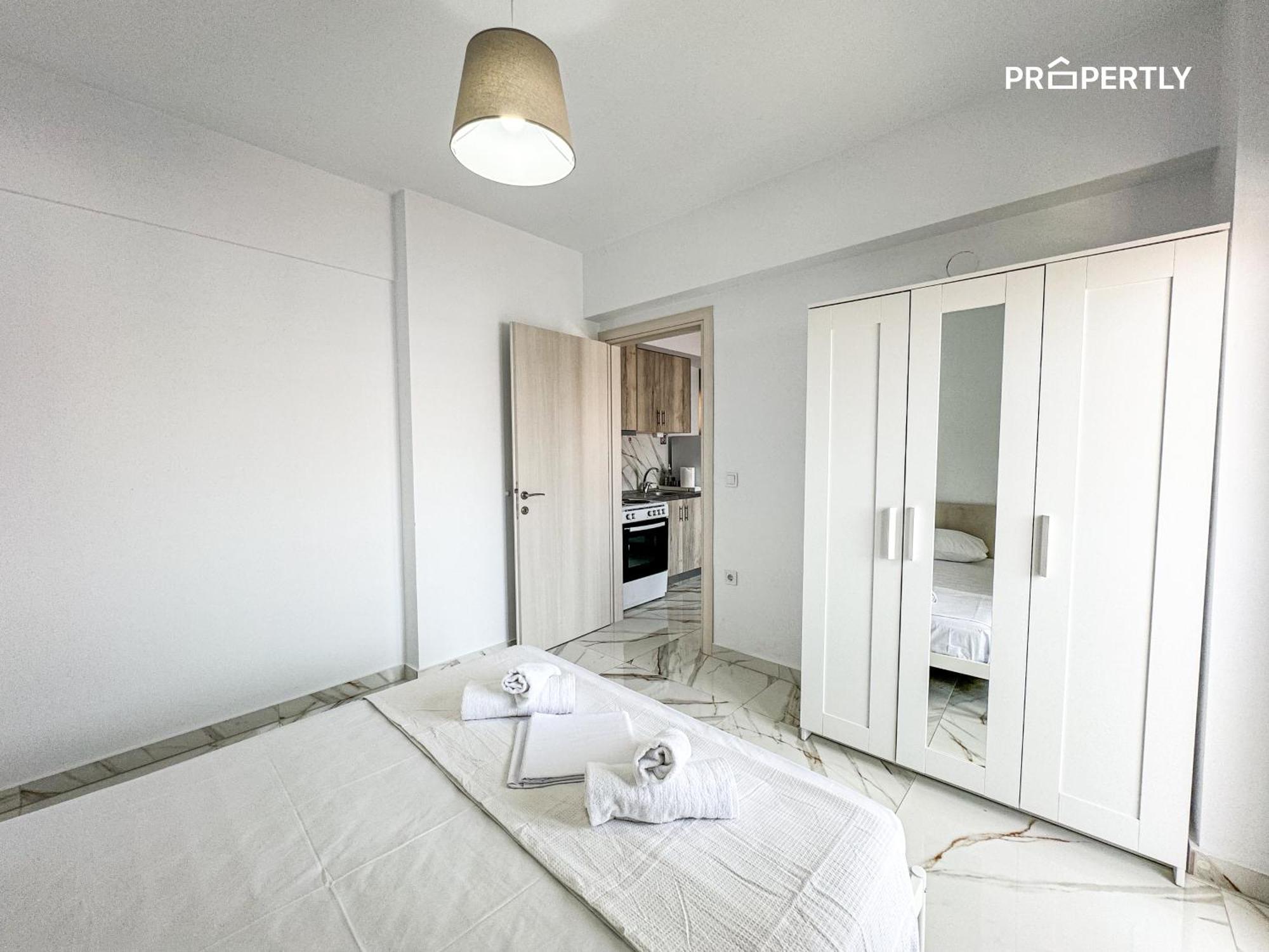 Ferienwohnung Ocean Pearl #2 Nea Kallikrateia Exterior foto